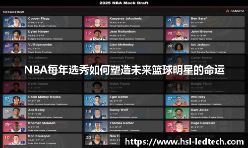 NBA每年选秀如何塑造未来篮球明星的命运